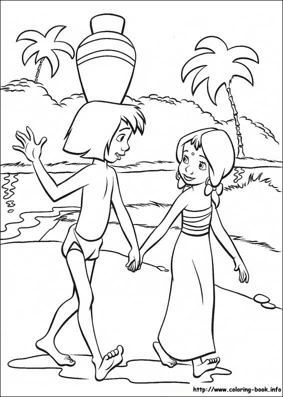 Jungle Book coloring picture